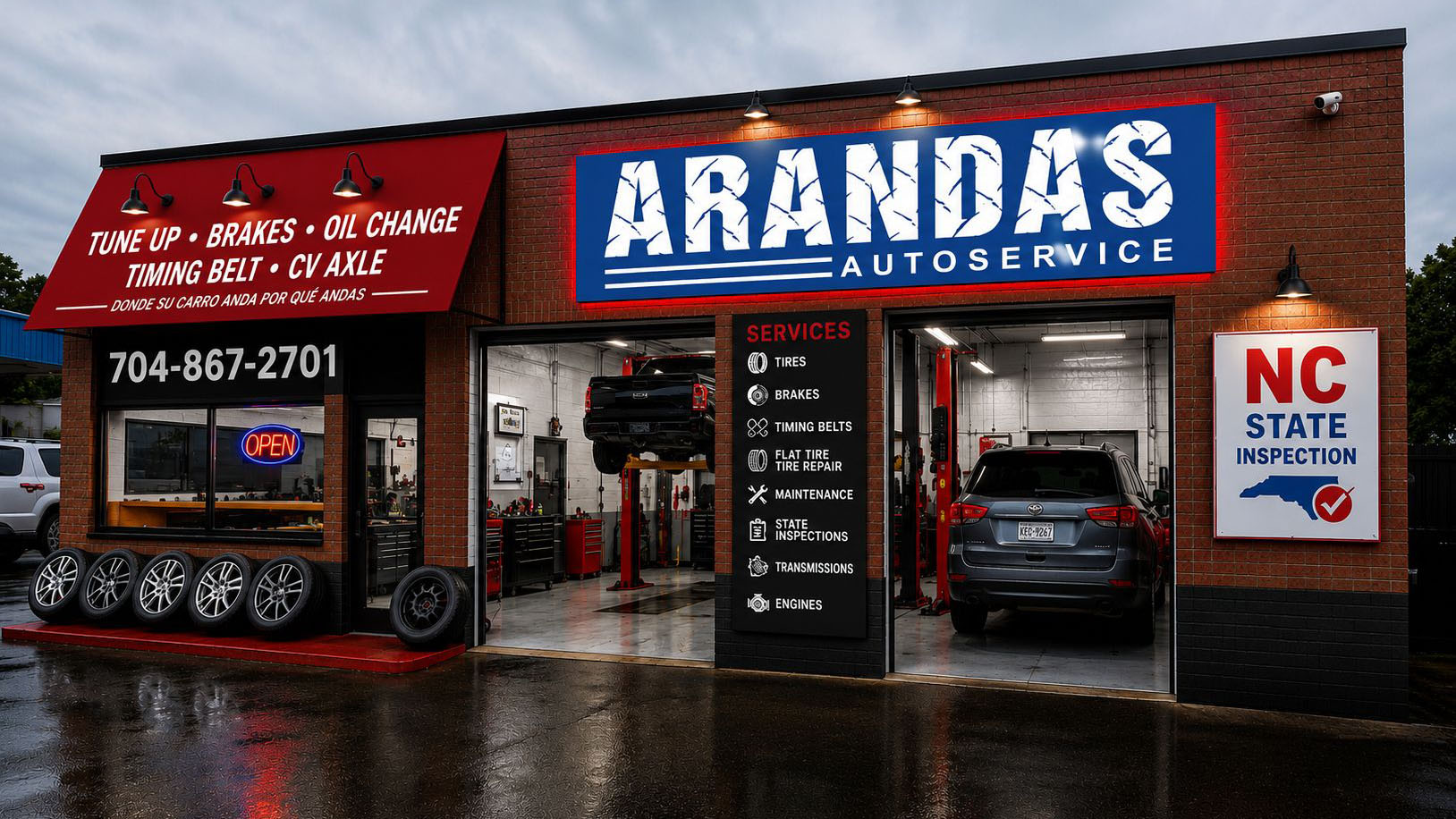 Arandas Auto Service Gastonia JM